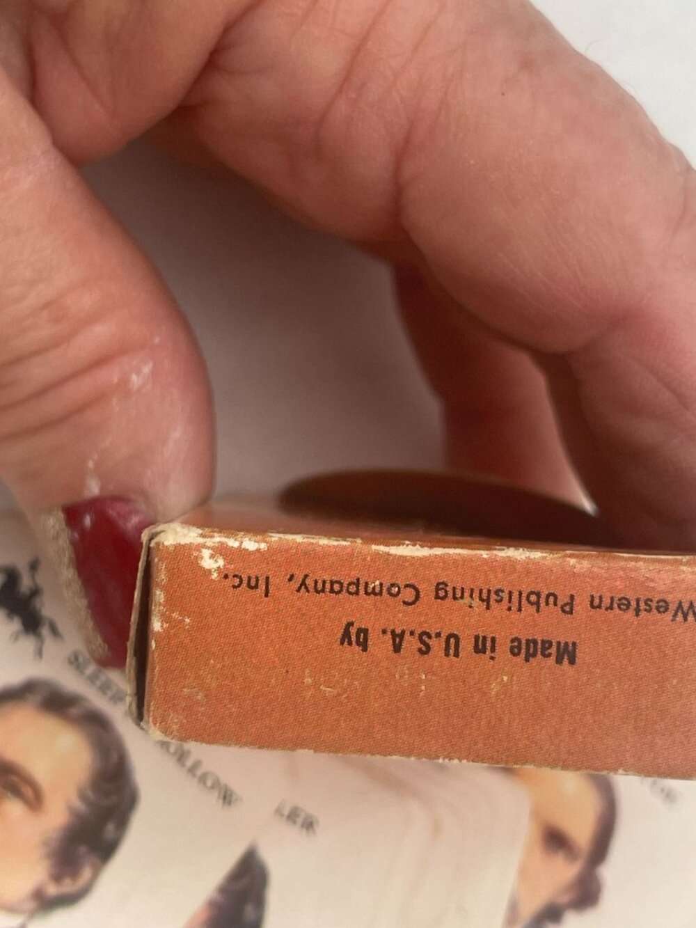 Vintage Whitman Authors Card Game Box Classic Literary Themed Deck Collectors - Picture 8 of 8